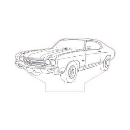 LED lampa Chevrolet Chevelle SS 1970
