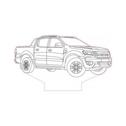 LED lampa Ford Ranger 2019