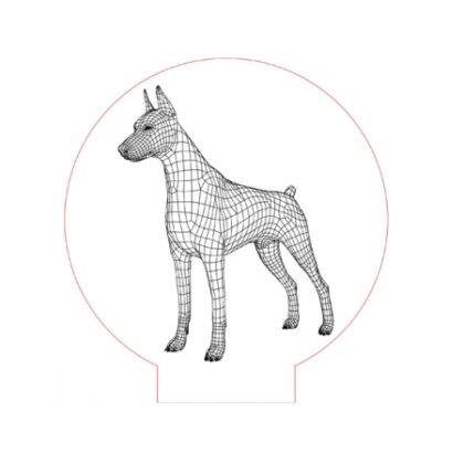 LED lampa Doberman