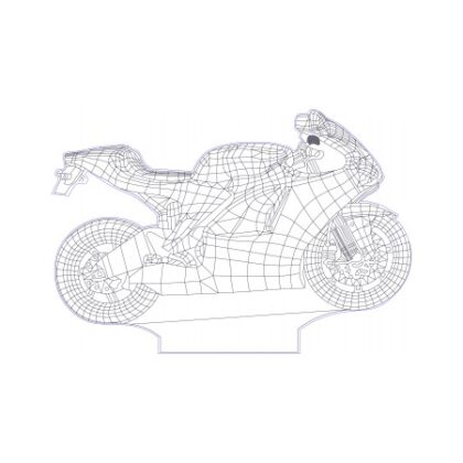 LED lampa Motocykel supersport