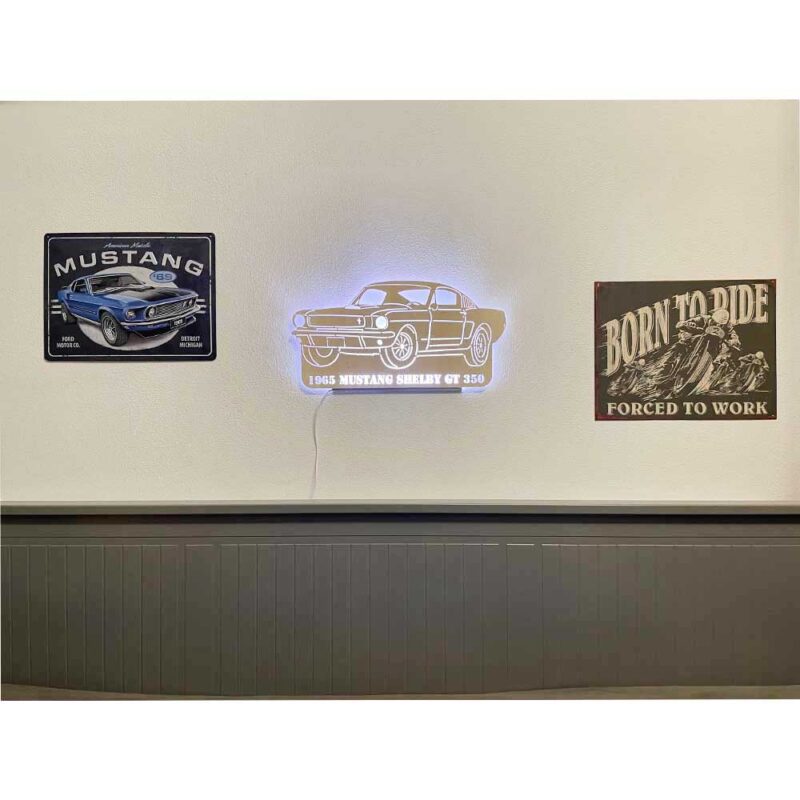LED obraz 1965 Mustang Shelby GT 350 - Image 2