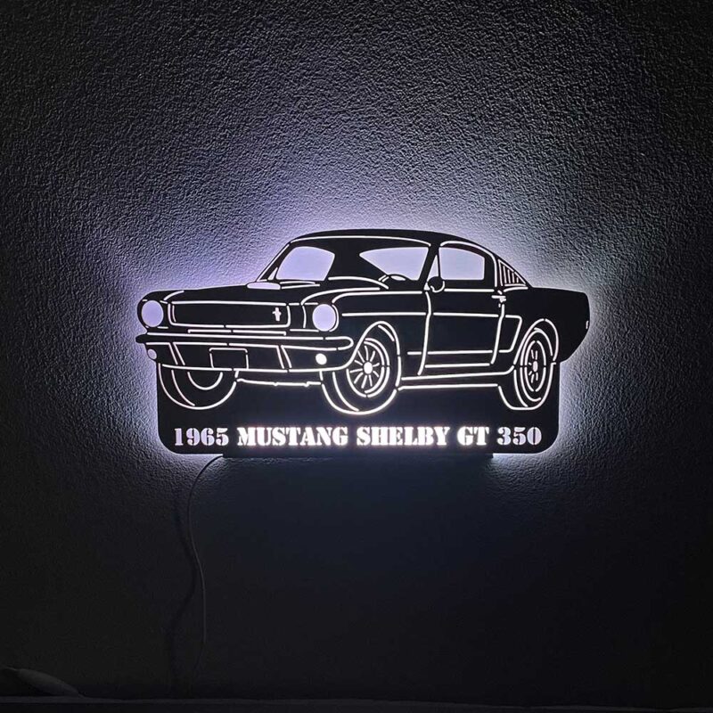 LED obraz 1965 Mustang Shelby GT 350 - Image 3